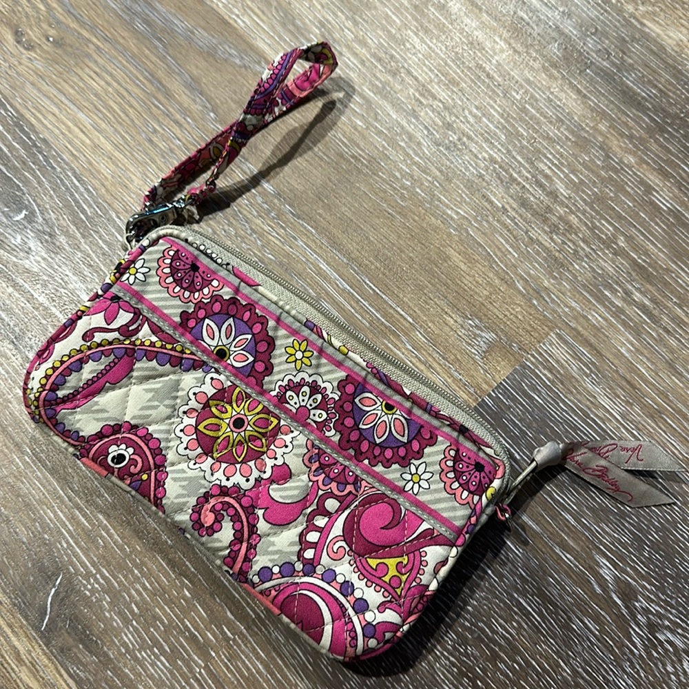 Vera Bradley wallet wristlet pouch